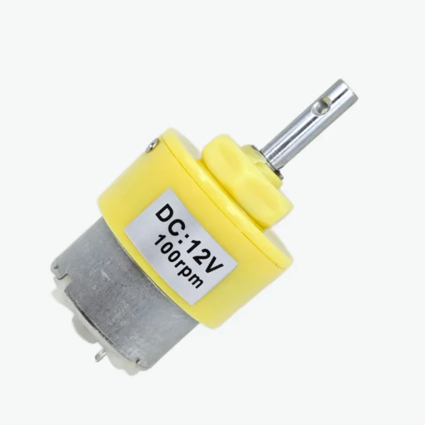 12V_100RPM_Geared_DC_Motor Gear motor 100 rpm